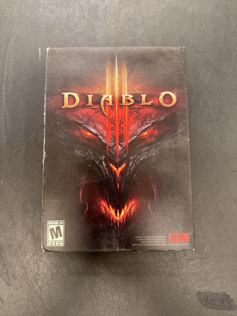 Diablo 3 Box Set Blizzard 2012 Complete Set Game for PC Mac Plus Reaper Of Souls